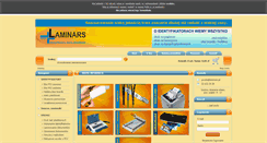 Desktop Screenshot of laminars.pl