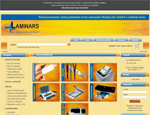 Tablet Screenshot of laminars.pl